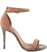 Sandália Isabelli Python Blush