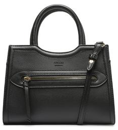 Bolsa Tote Preta Média Bolso