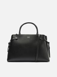 Bolsa Tote Preta Beatriz Grande Tiras