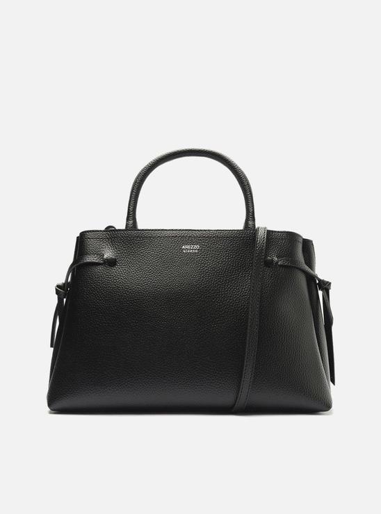 Bolsa Tote Preta Beatriz Grande Tiras